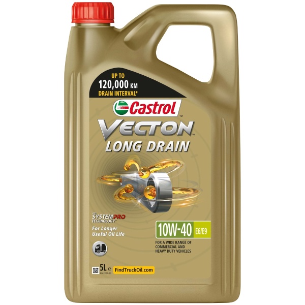 Ulei Motor Castrol Vecton Long Drain 10W-40 E6/E9 5L 15B34C